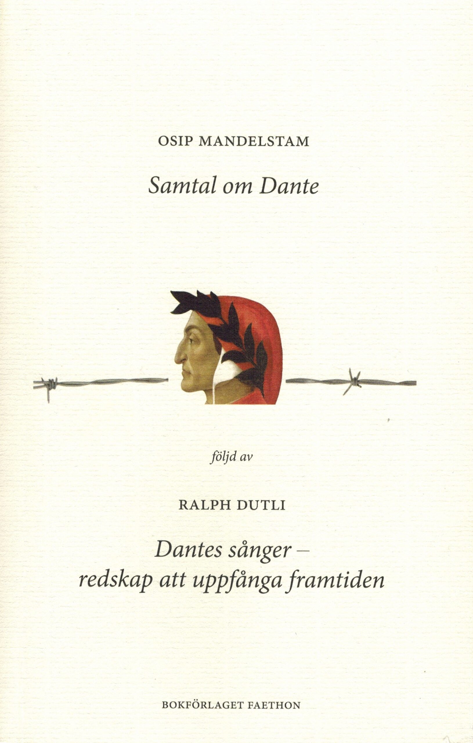 Dante-Mandelstam Übersetzung Schwedisch Umschlag