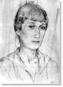 <a href="https://commons.wikimedia.org/wiki/File:Anna_Akhmatova_by_Petrov-Vodkin_1922_sketch.jpg">Wikimedia Commons</a>