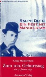 Ein Fest mit Mandelstam Ein Fest mit Mandelstam
